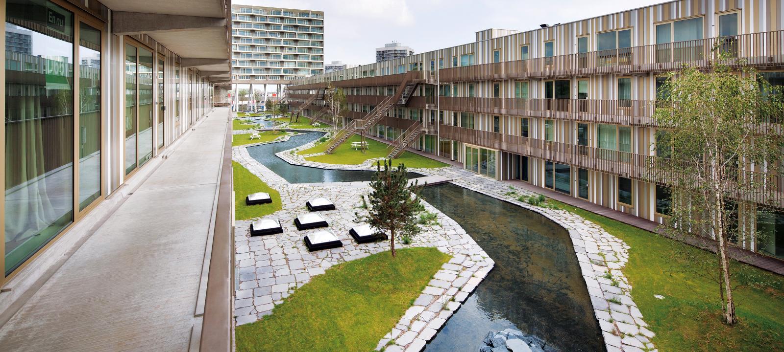 Giardino condominiale