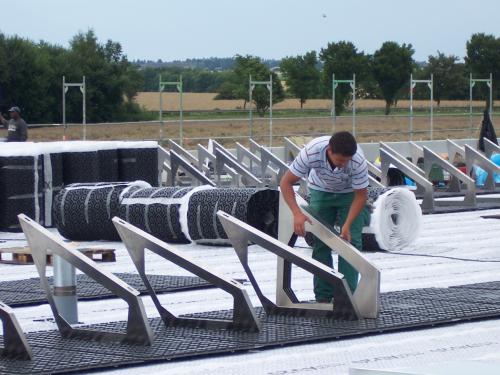 Applicazione dei moduli Zinco Solarbasis