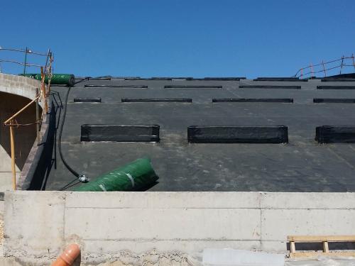 Installation of a green roof